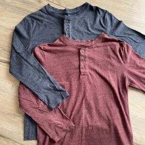 Old Navy Henley Boys XL (14-16) - Set of Two (2)
